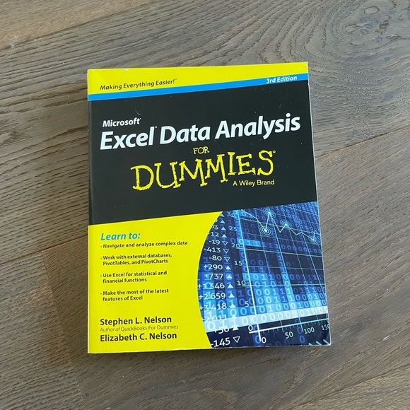 Other Microsoft Excel Data Analysis For Dummies Poshmark